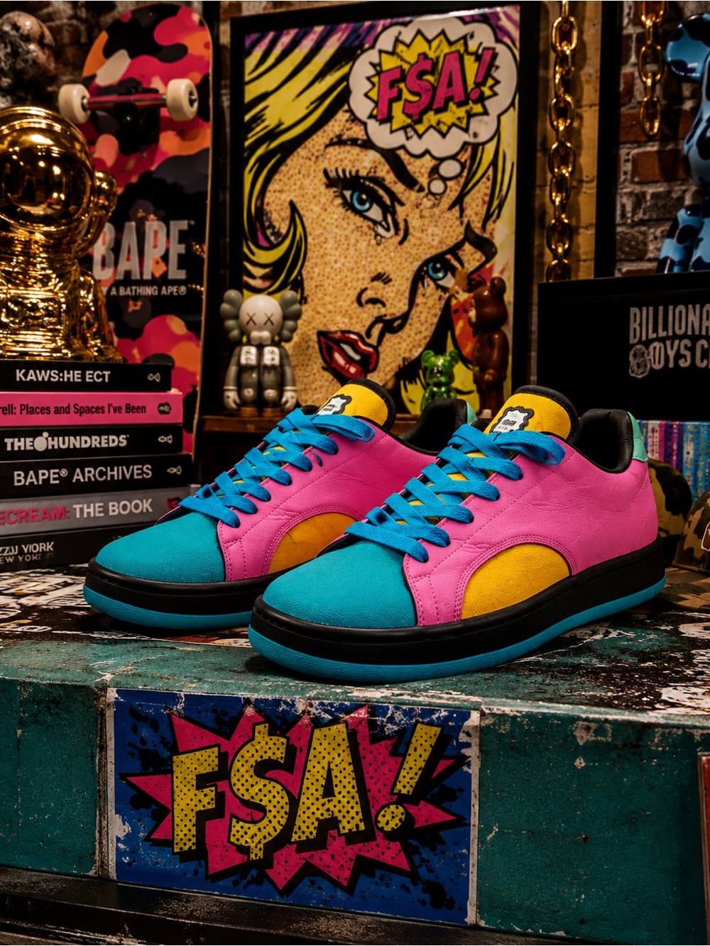 BBC Icecream x Reebok Board Flip 2 “Cotton Candy Flavour” | Archive · c. 2007